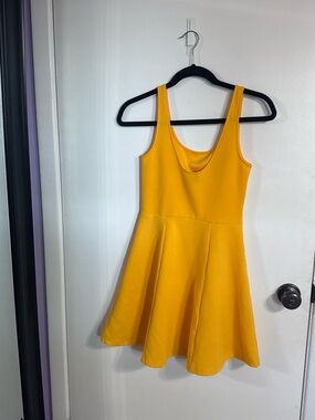 yellow halter mini dress Serrah Halter Mini Dress Jacquard Butter main image 1